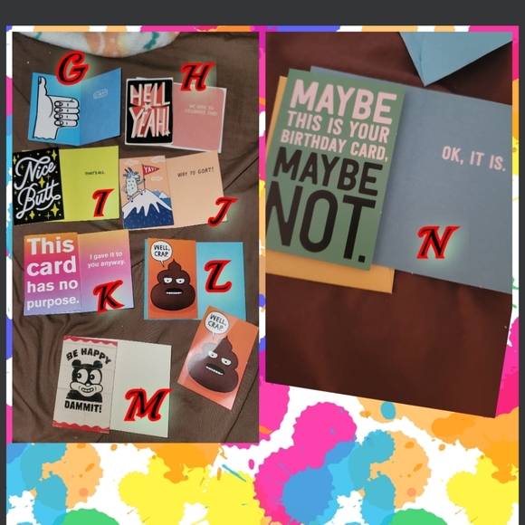 New!!! Teeny tiny Greeting cards!! Adorable - Picture 16 of 16